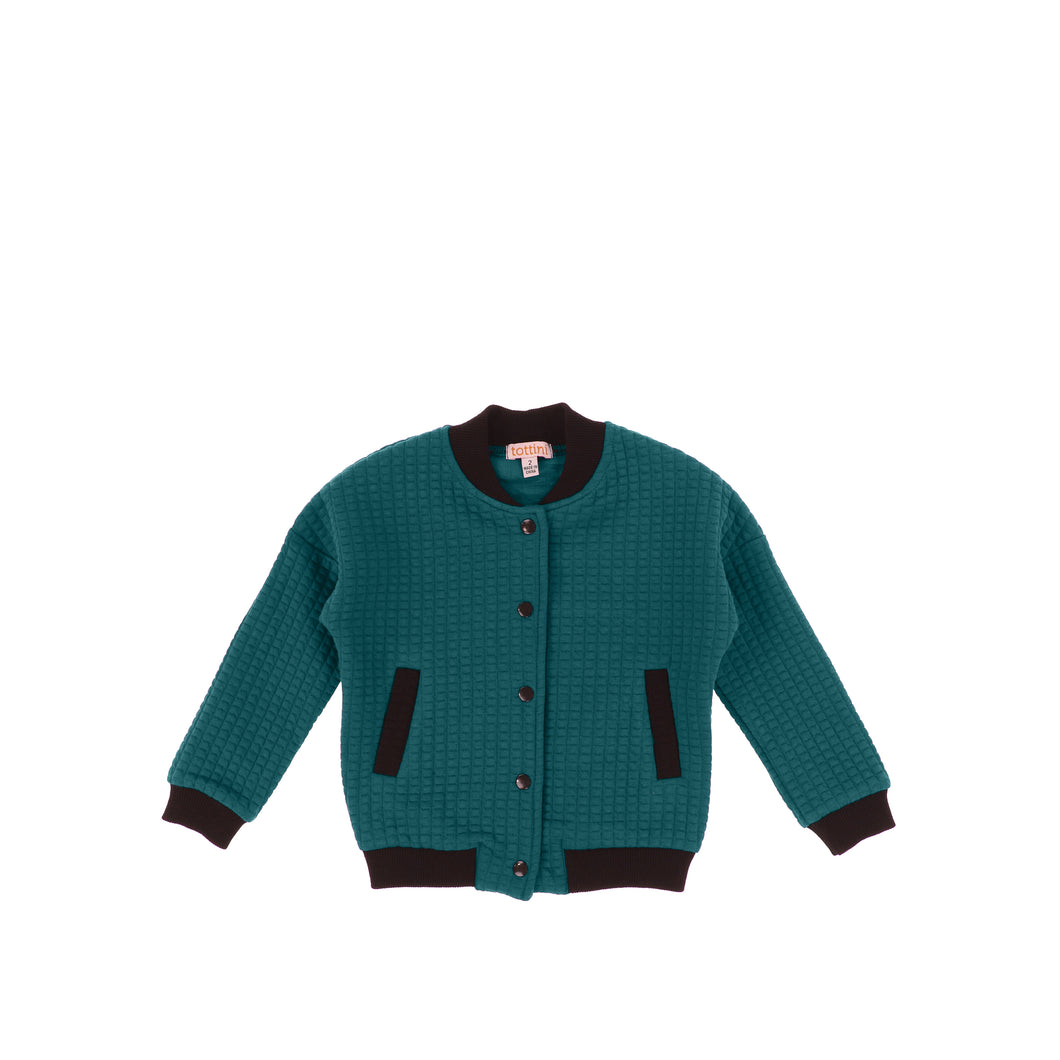 QUILTED VARSITY JACKET