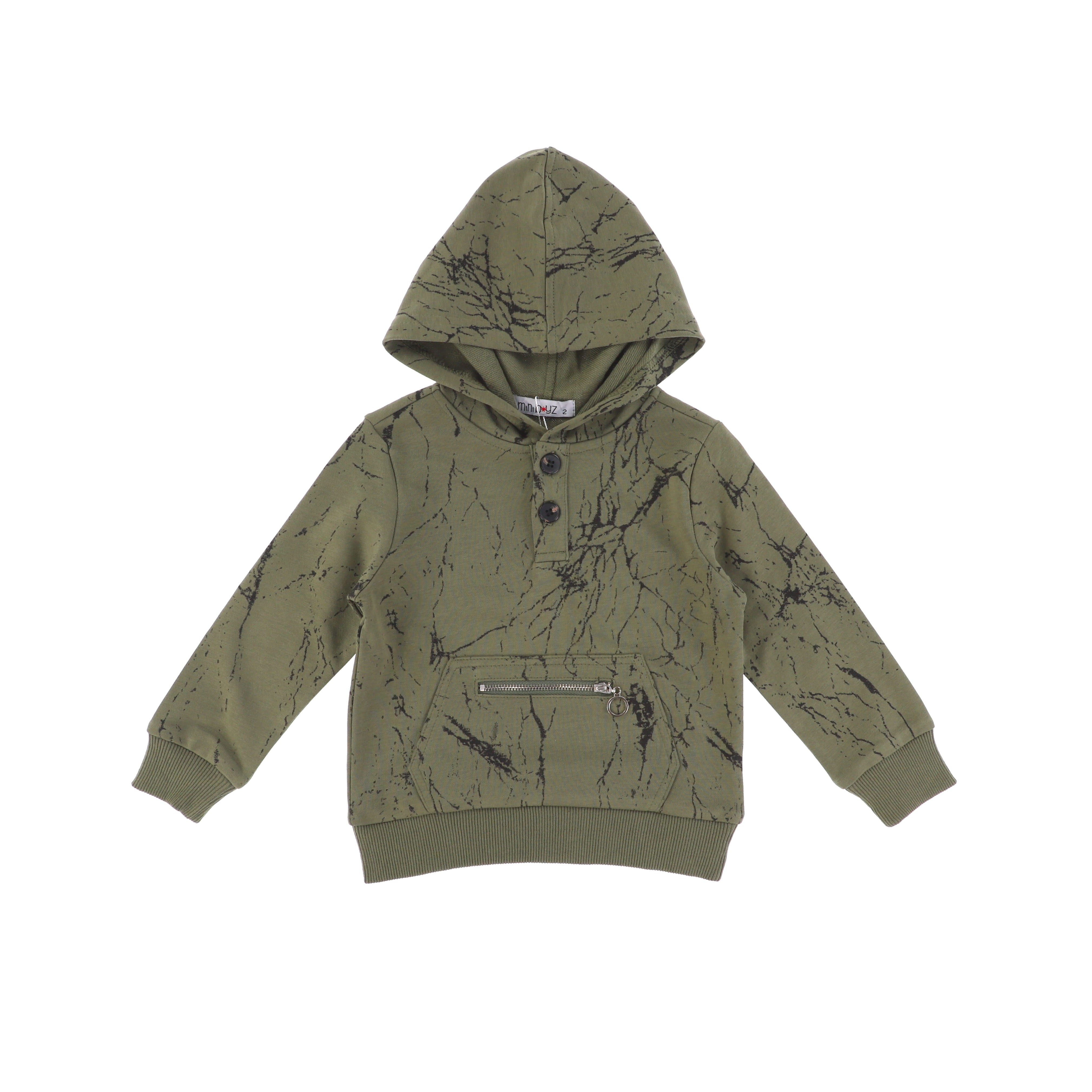 SPLATTER POCKET HOODIE