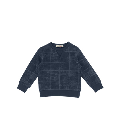 SQUARE PRINT SWEATSHIRT