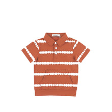 Load image into Gallery viewer, WATERCOLOR STRIPE POLO