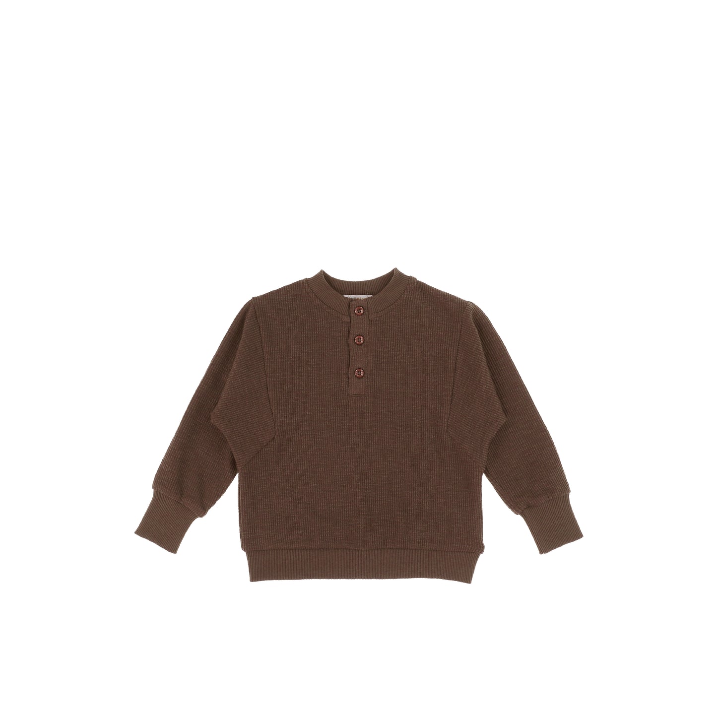 TEXTURED SEAM SWEATSHIRT