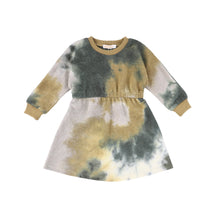 Load image into Gallery viewer, TIE DYE WAFFLE DRESS