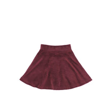 Load image into Gallery viewer, VELOUR RIBBED SKIRT