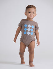 Load image into Gallery viewer, ARGYLE ROMPER