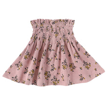 Load image into Gallery viewer, FLORAL CORDUROY SKIRT