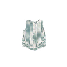 Load image into Gallery viewer, GINGHAM BUTTON DOWN ROMPER