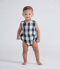 Load image into Gallery viewer, PLAID ROMPER