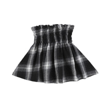 Load image into Gallery viewer, PLAID SMOCKED SKIRT