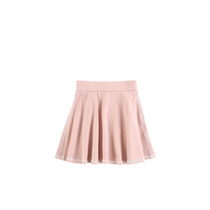 CONTRAST STITCHED SKIRT
