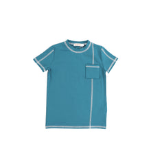 Load image into Gallery viewer, SHORT SLEEVES CONTRAST STITCHED TEE