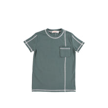 Load image into Gallery viewer, SHORT SLEEVES CONTRAST STITCHED TEE