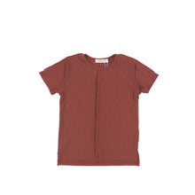 Load image into Gallery viewer, SHORT SLEEVES MULTI RIBBED TEE