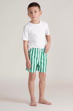 Load image into Gallery viewer, GREEN STRIPED BATHING SUIT