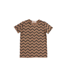 Load image into Gallery viewer, SHORT SLEEVES WAVE PRINT TEE