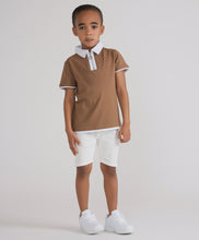 Load image into Gallery viewer, SHORT SLEEVES WHITE TRIM POLO